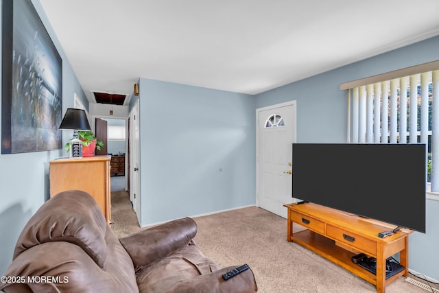 530 Aldrich Rd, Howell, NJ 07731 - carpeted living room featuring baseboards