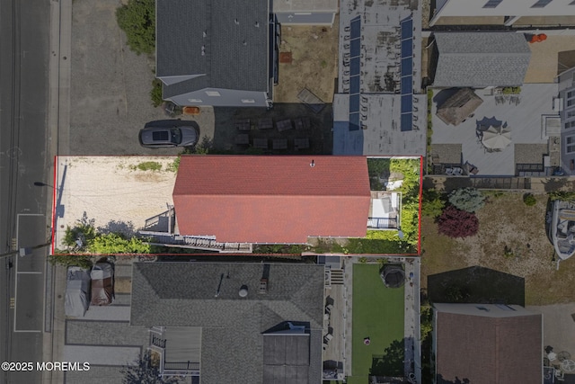 118 Sampson Ave, Seaside Heights, NJ 08751 - aerial view of property's location featuring property parcel outlined
