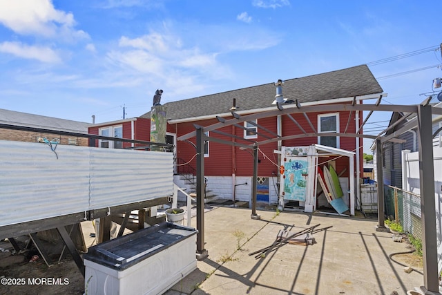 242 Sherman Ave, Seaside Heights, NJ 08751 - back of house featuring a shingled roof