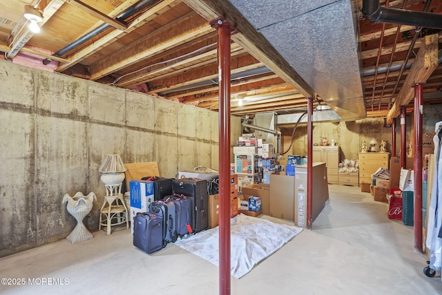 28 Brent Dr, Howell, NJ 07731 - view of unfinished below grade area