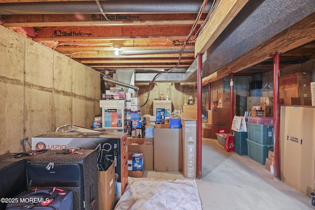 28 Brent Dr, Howell, NJ 07731 - view of unfinished basement