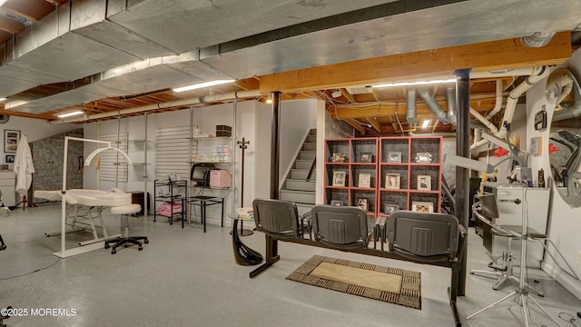 44 Kentucky Way, Freehold, NJ 07728 - basement with stairs