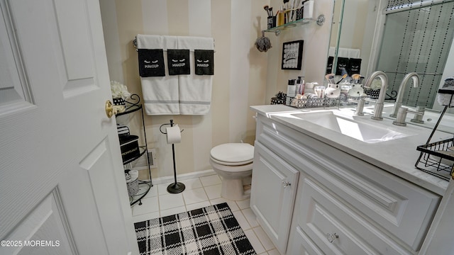 44 Kentucky Way, Freehold, NJ 07728 - bathroom featuring vanity and tile patterned floors