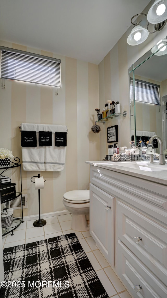 44 Kentucky Way, Freehold, NJ 07728 - bathroom featuring tile patterned flooring and vanity