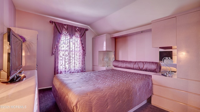 44 Kentucky Way, Freehold, NJ 07728 - bedroom featuring dark carpet and lofted ceiling