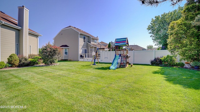 44 Kentucky Way, Freehold, NJ 07728 - view of yard featuring a playground and a residential view