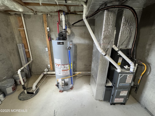 1464 Earie Way, Forked River, NJ 08731 - utility room with water heater and heating unit