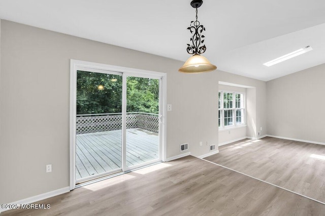 63 Oak Ln, Eatontown, NJ 07724 - unfurnished dining area with wood finished floors