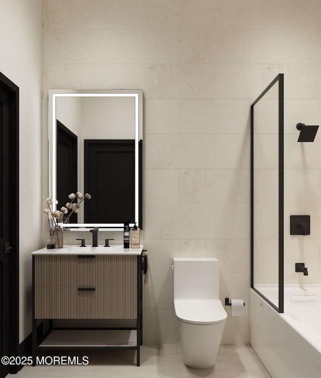 401 Boulevard 202, Seaside Heights, NJ 08751 - full bath with vanity and shower / bathtub combination