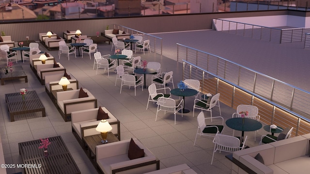 401 Boulevard 202, Seaside Heights, NJ 08751 - view of patio / terrace featuring an outdoor living space