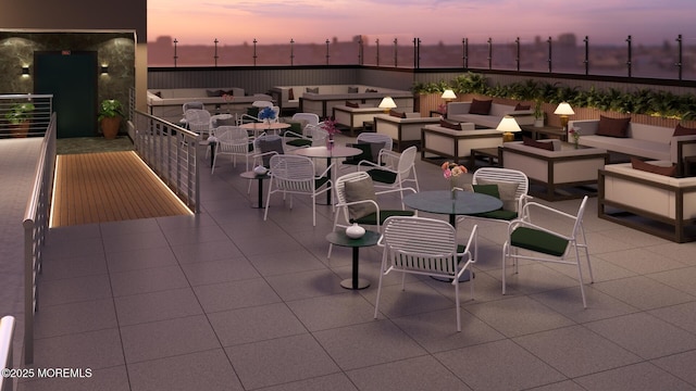401 Boulevard 202, Seaside Heights, NJ 08751 - view of patio / terrace with outdoor lounge area