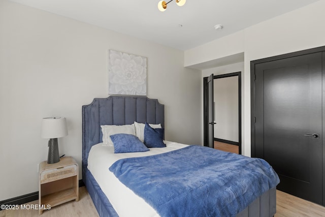 401 Boulevard 202, Seaside Heights, NJ 08751 - bedroom with light wood-type flooring