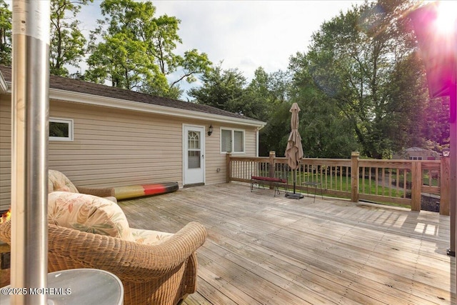 444 Cook Rd, Jackson, NJ 08527 - view of wooden terrace