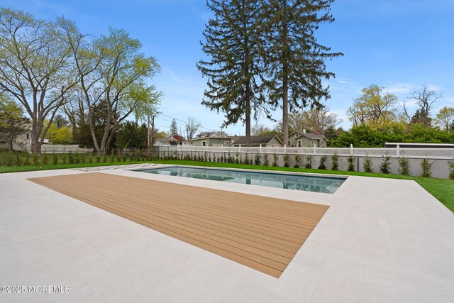 441 Slocum Pl, Oakhurst, NJ 07755 - view of pool with a fenced backyard and a patio