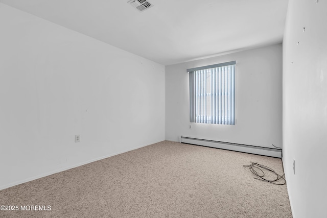 46 Carmacks Way, Toms River, NJ 08757 - empty room featuring a baseboard heating unit and carpet