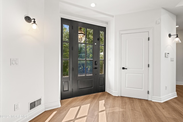 199-203 Lake Ave, Island Heights, NJ 08732 - entrance foyer featuring wood finished floors and recessed lighting
