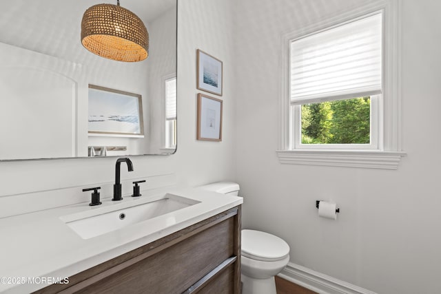 199-203 Lake Ave, Island Heights, NJ 08732 - bathroom featuring toilet and vanity