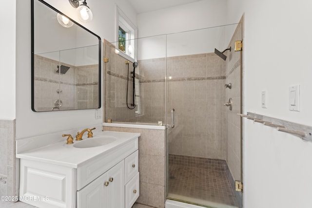 199-203 Lake Ave, Island Heights, NJ 08732 - full bathroom with vanity and a shower stall
