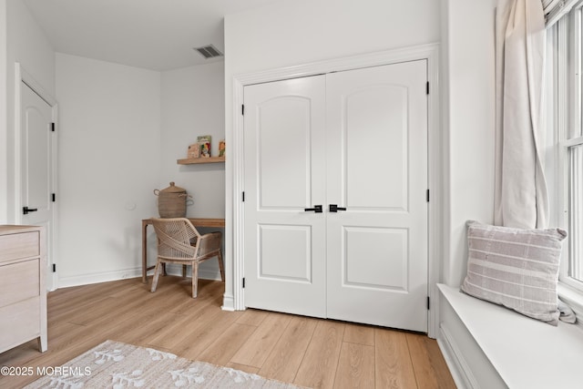 199-203 Lake Ave, Island Heights, NJ 08732 - bedroom with light wood finished floors and a closet