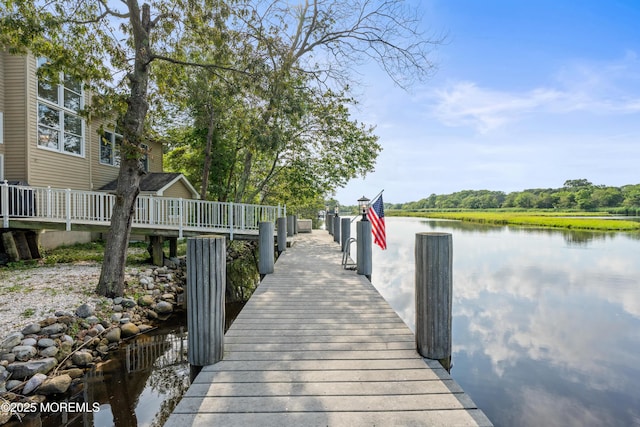 199-203 Lake Ave, Island Heights, NJ 08732 - dock area with a water view
