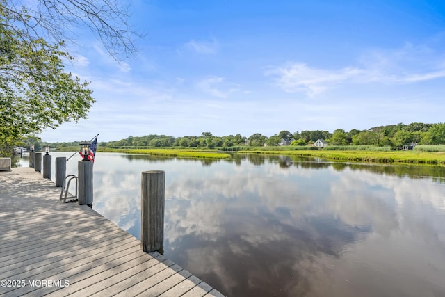 199-203 Lake Ave, Island Heights, NJ 08732 - dock featuring a water view