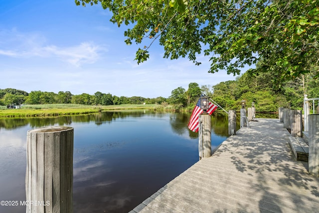 199-203 Lake Ave, Island Heights, NJ 08732 - dock area with a water view