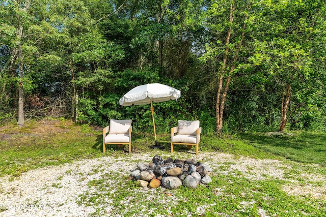 199-203 Lake Ave, Island Heights, NJ 08732 - view of yard