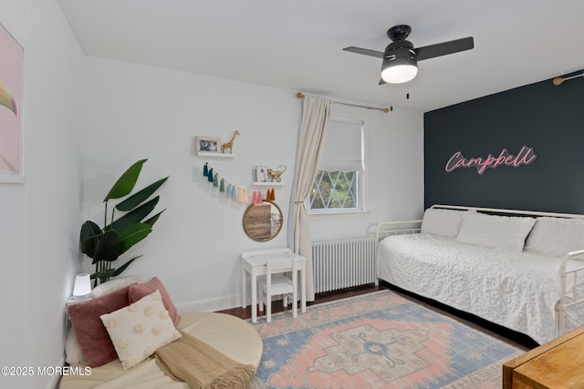 79 Lake Shore Dr, Red Bank, NJ 07701 - bedroom with radiator heating unit and baseboards