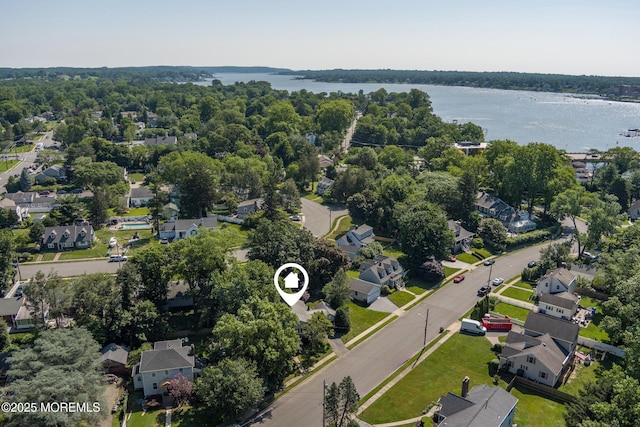 79 Lake Shore Dr, Red Bank, NJ 07701 - aerial perspective of suburban area featuring a nearby body of water
