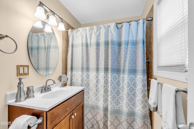 82 Spinnaker Ct, Bayville, NJ 08721 - full bathroom with vanity and a shower with curtain