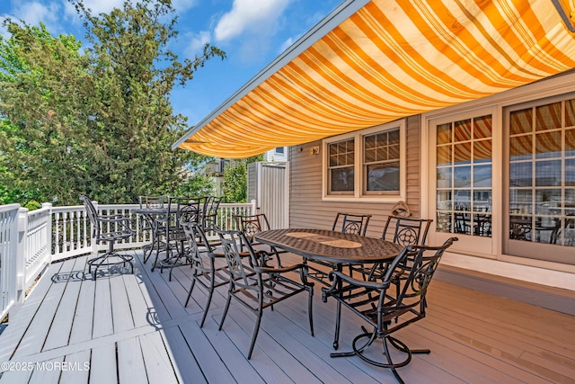 82 Spinnaker Ct, Bayville, NJ 08721 - deck with outdoor dining area