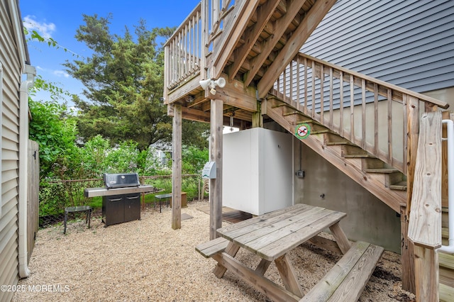 241 Hiering Ave, Seaside Heights, NJ 08751 - view of patio / terrace with grilling area