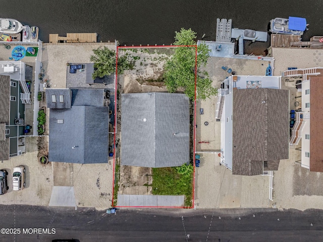 11 W Thames Rd, Little Egg Harbor, NJ 08087 - aerial overview of property's location with property boundaries highlighted