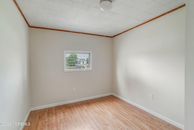 11 W Thames Rd, Little Egg Harbor, NJ 08087 - unfurnished room featuring crown molding and light wood-style flooring