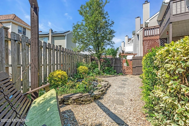 134 Marina Bay Ct, Highlands, NJ 07732 - fenced backyard with a gate