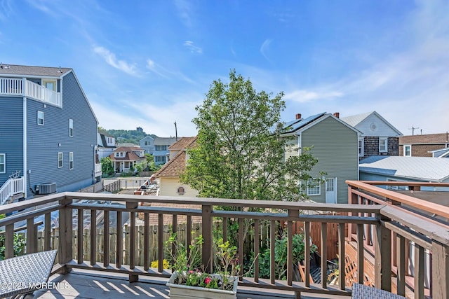 134 Marina Bay Ct, Highlands, NJ 07732 - balcony with a residential view
