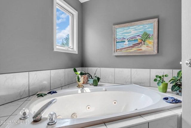 134 Marina Bay Ct, Highlands, NJ 07732 - full bathroom featuring a whirlpool tub