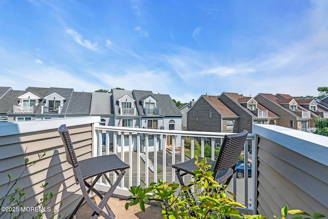 134 Marina Bay Ct, Highlands, NJ 07732 - balcony with a residential view