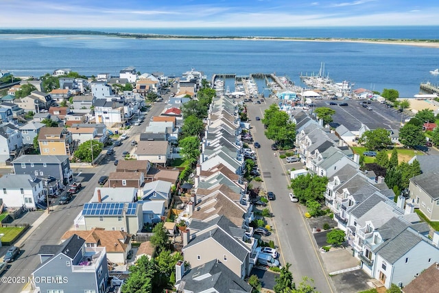 134 Marina Bay Ct, Highlands, NJ 07732 - view of property location with a large body of water and nearby suburban area