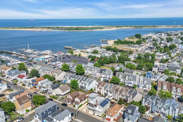 134 Marina Bay Ct, Highlands, NJ 07732 - view of property location featuring a large body of water and nearby suburban area