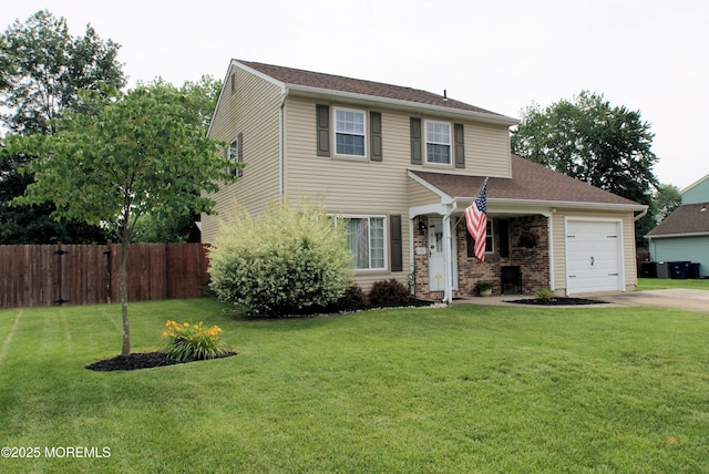 6 Thames Ln, Westampton, NJ 08060 - traditional home with driveway, a garage, and a shingled roof
