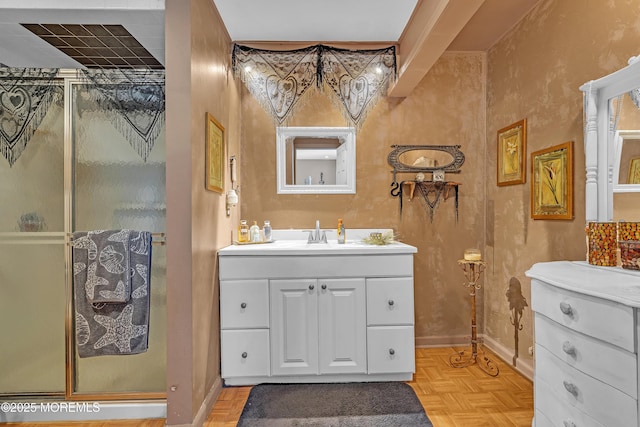2 Apache Dr, Toms River, NJ 08753 - full bathroom with vanity and a stall shower