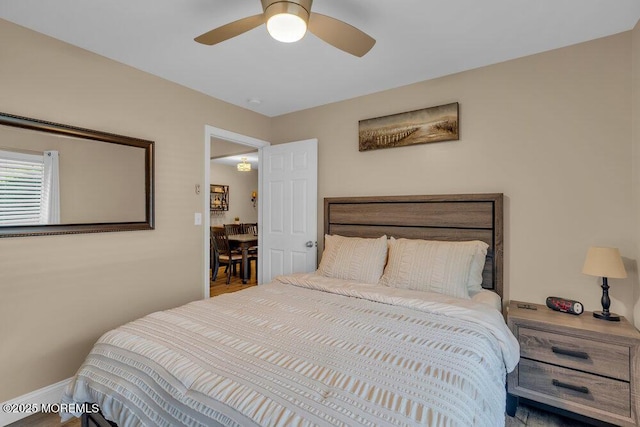 26 Kathy Ct, Brick, NJ 08724 - bedroom featuring ceiling fan and baseboards