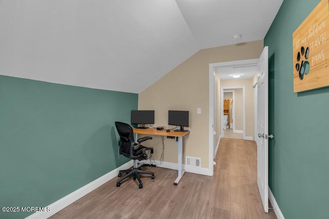 26 Kathy Ct, Brick, NJ 08724 - home office featuring wood finished floors and lofted ceiling