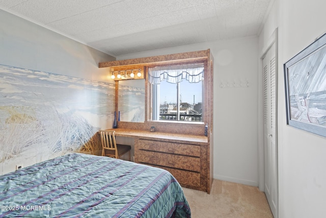 51 Hiering Ave Unit C 12, Seaside Heights, NJ 08751 - bedroom with light carpet and crown molding