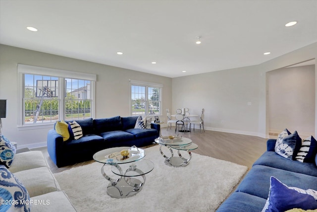 1 Country Club Dr, Deal, NJ 07723 - living area with recessed lighting and wood finished floors