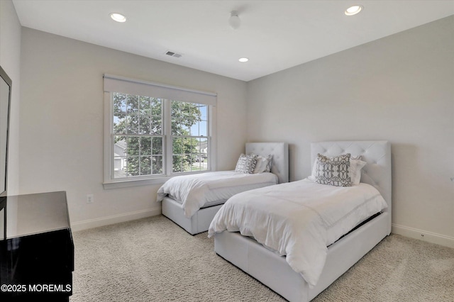 1 Country Club Dr, Deal, NJ 07723 - bedroom featuring recessed lighting and light carpet