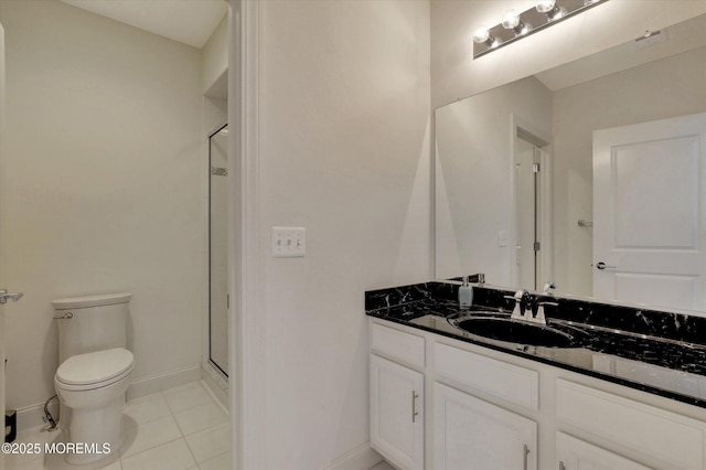 1 Country Club Dr, Deal, NJ 07723 - full bathroom featuring vanity, a shower stall, and tile patterned floors