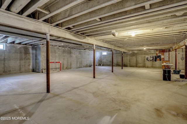 1 Country Club Dr, Deal, NJ 07723 - unfinished below grade area with electric panel