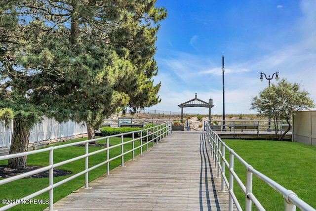 101 S Plaza Pl Unit 806, Atlantic City, NJ 08401 - view of home's community featuring a lawn